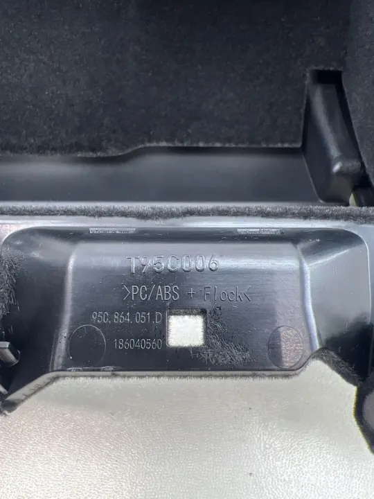 Porsche Macan (95C) framtunnel-askfat OEM 95C864051D image 4