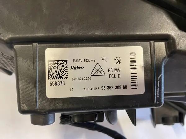 OEM 9836230980 Oikea Halogeeni LED Päiväajovalopeili Peugeot 3008/5008 image 5