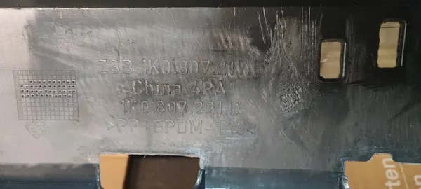 VW GOLF V JETTA Paraurti Anteriore Sostitutivo image 5