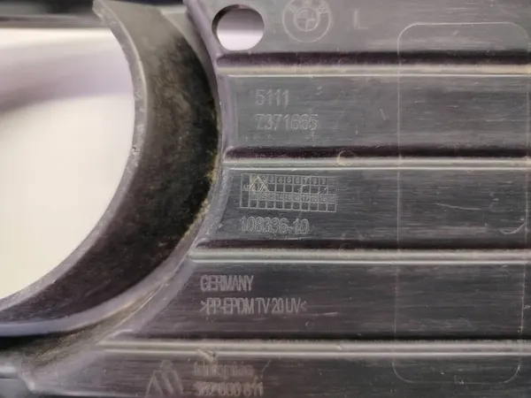 Griglia paraurti sinistra BMW 1 F20 F21 LCI 51117371665 image 3