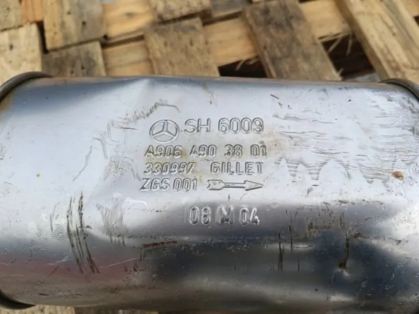 Midden Demper Mercedes Sprinter 3.0 Diesel OEM A9064903801 image 4