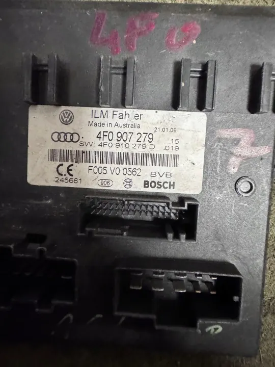 Módulo Controlo Luzes Audi A6 C6 OEM 4F0907279B image 2