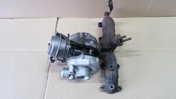 Turbocompressor usado OEM 038253019N para Toledo II 1.9 TDI image 6