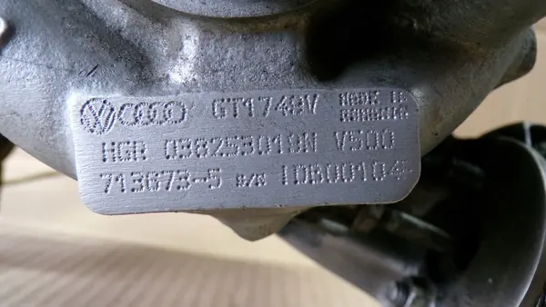 Turbocompressor usado OEM 038253019N para Toledo II 1.9 TDI image 8