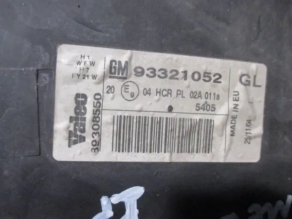 Linker Frontscheinwerfer OEM 93321052 für Opel Meriva A image 5
