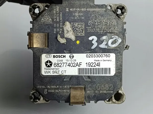 Radar régulateur actif Jeep Grand Cherokee OEM 68277402AF image 6