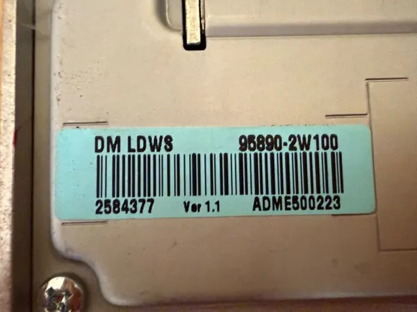 Etukamera OEM 958902W100 Hyundai Santa Fe III:lle image 3