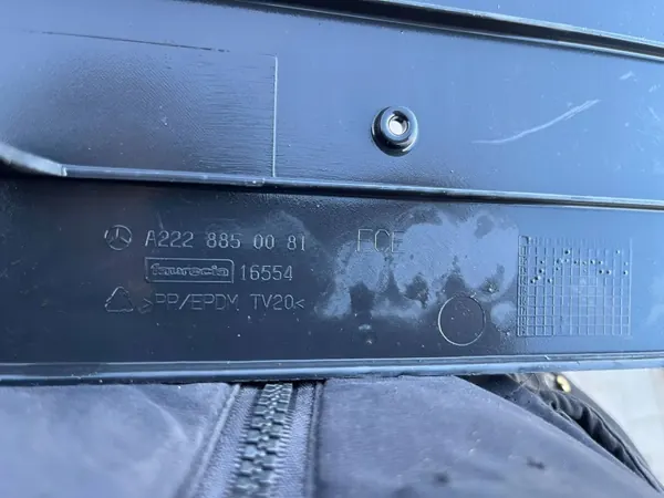Mercedes-Benz S W222 framskyltlist OEM A2228850081 image 3