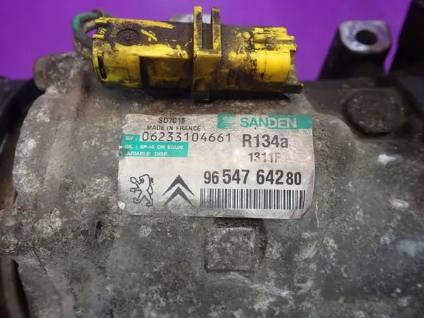 Compressore AC PEUGEOT 407 04-10 2.0 HDI 9654764280 image 8