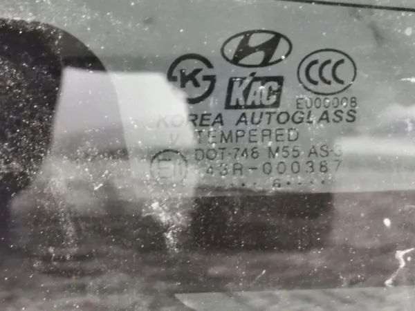 Achterruit Hyundai Tucson 2007 OEM 43R000387 image 10