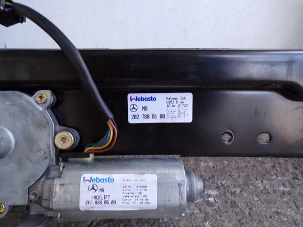 Elskjutstak OEM 2027800100 Mercedes W202 C-klass image 5