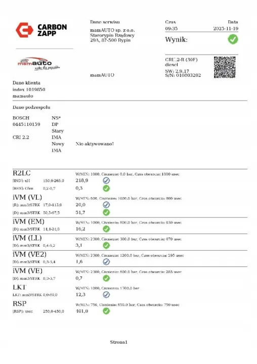 Einspritzdüse OEM 0445110159 für Opel Astra 3 1.9 CDTI image 3