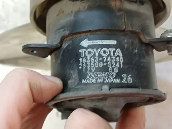 Jäähdyttimen tuuletin OEM 1636374340 Lexus IS 250:lle image 4