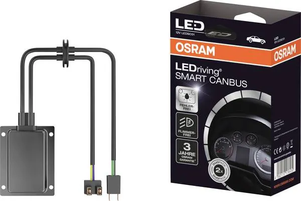 Adaptateur LED H7 Osram LEDSC01 - Canbus Smart image 2