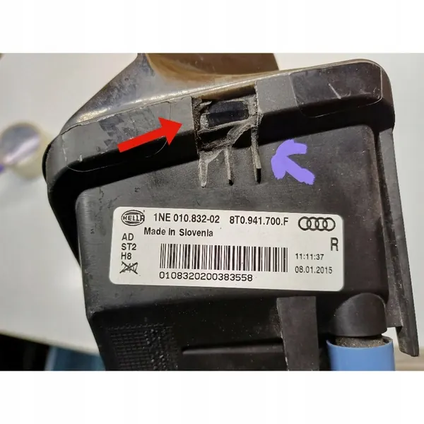 Farol de Neblina Audi OE 8T0941700F image 5