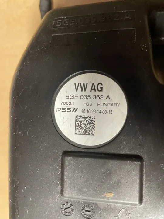 Altavoz ruido motor Audi VW OEM 5GE035362A image 3