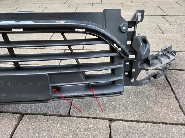 Griglia Inferiore Paraurti Anteriore RENAULT CLIO IV LIFT 622542412R image 5