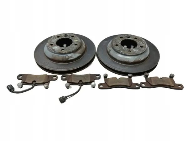 OEM Tarcze Hamulcowe Tył Klocki Porsche Cayenne II 3.0 TDI ZESTAW image 2