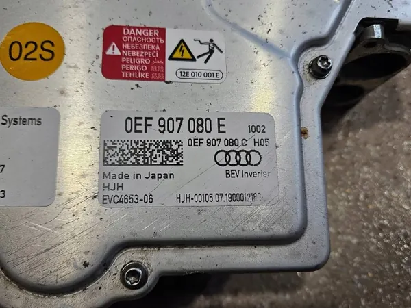 Inversor Audi e-tron OEM 0EF907080E - Usado image 10