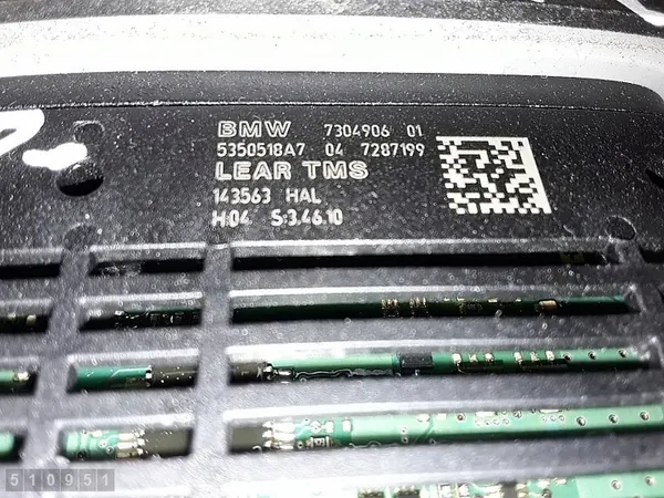 2010 BMW 5 Series F10 ECU 7304906 image 4