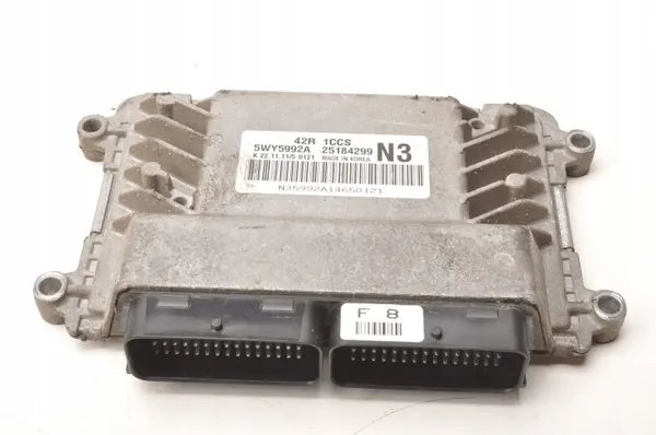 ECU Chevrolet Aveo T250 Sedan 2007 OEM 25184299 image 2