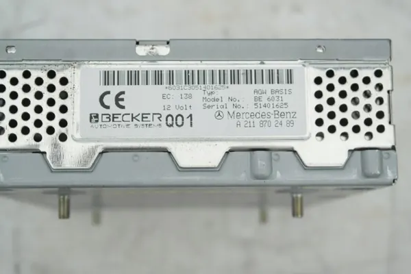 Amplificador de Áudio Mercedes OEM A2118702489 - Usado image 6