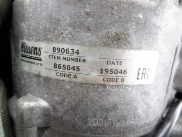 Compresor de aire acondicionado Nissens image 6