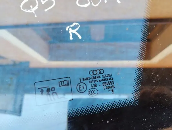 Audi OE Bakkarossglas OEM 43R004553 - Begagnad image 4