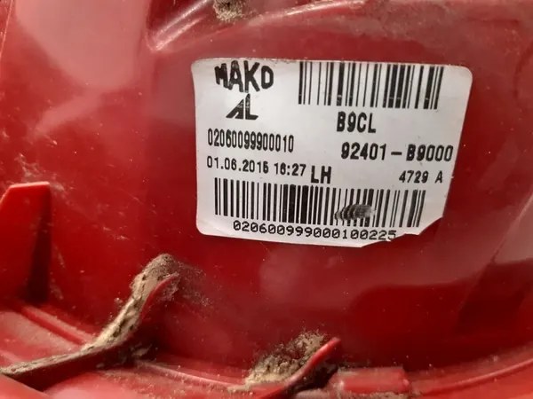 Luz trasera izquierda Hyundai i10 92401B9000 image 8