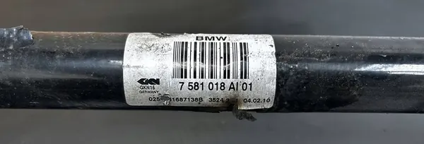 Höger bakaxel BMW 5 F10 3.0D 7581018 image 2