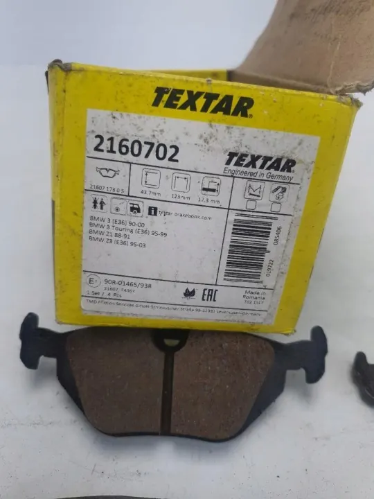 OEM 2160702 Textar Bremsbeläge hinten für BMW E36 image 4