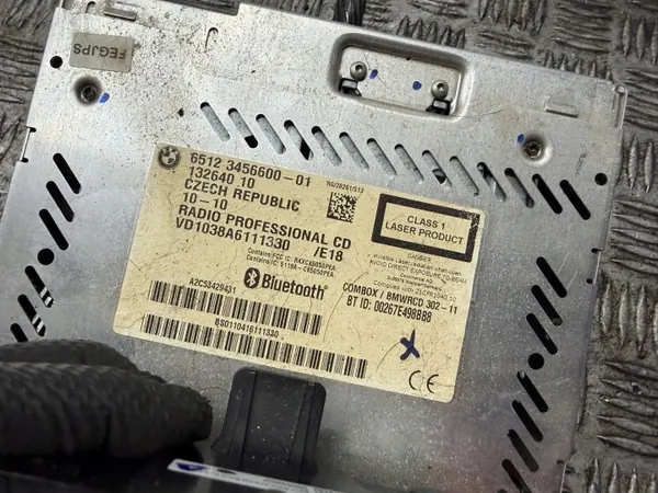 Mini Cooper R56 Radio CD-soitin OEM 3456600 image 3