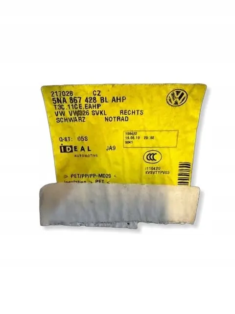 Garniture de coffre d'occasion OEM 5NA867427A VW Tiguan image 3