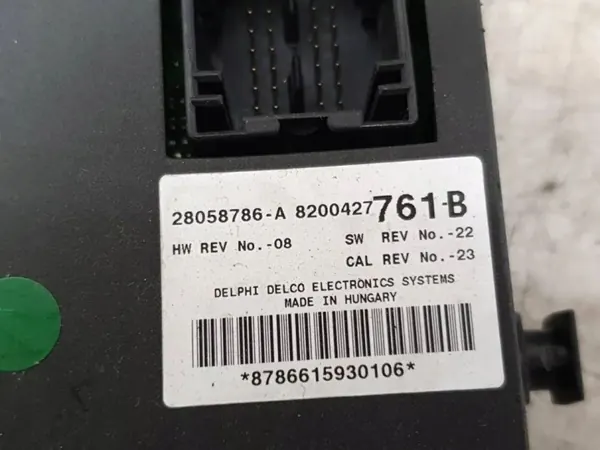 Módulo Conforto OEM 878661593010 para Renault Espace V image 3