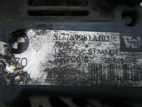 BMW 7 E65 3.0 D Vaihtovirtageneraattori 7789981 image 4