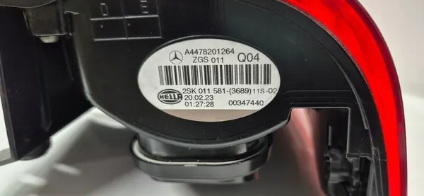 RECHTER ACHTERLICHT MERCEDES VITO 447 image 7