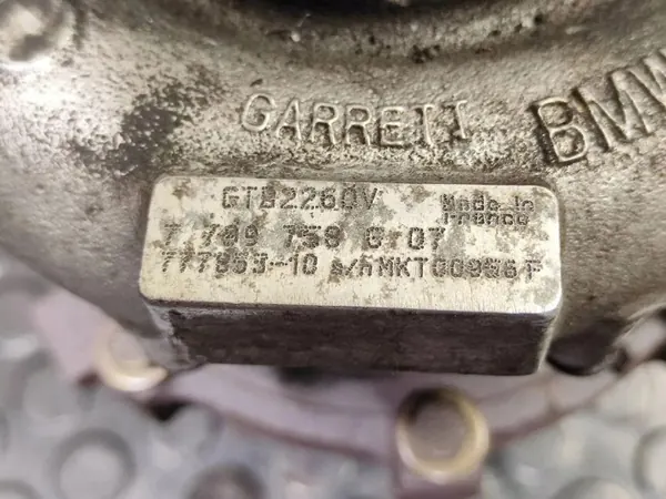 Begagnad BMW Turbo OEM 7799758 för 5 GT F07 3.0L image 2