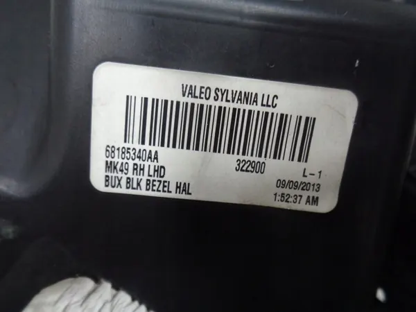 Farol Direito Preto Jeep Grand Cherokee WK2 11-15 image 7