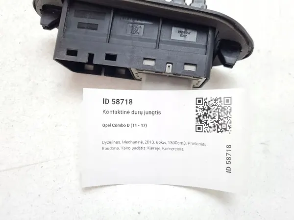 Junta puerta lateral/corredera Opel Combo D OEM 51811769 image 6