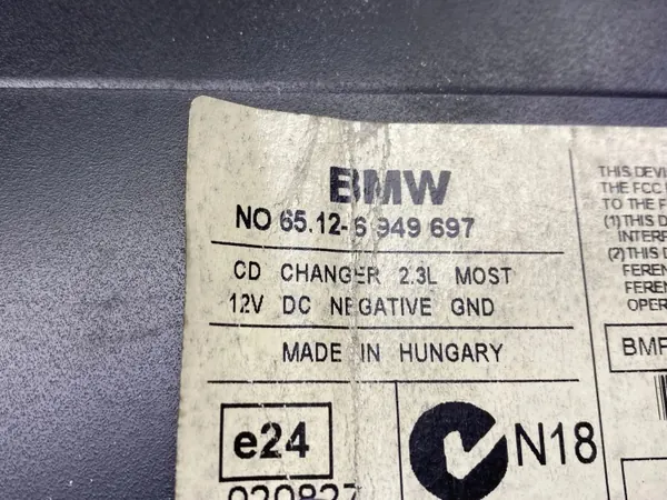 Trocador CD OEM 6949697 para BMW Série 1 E87 image 7