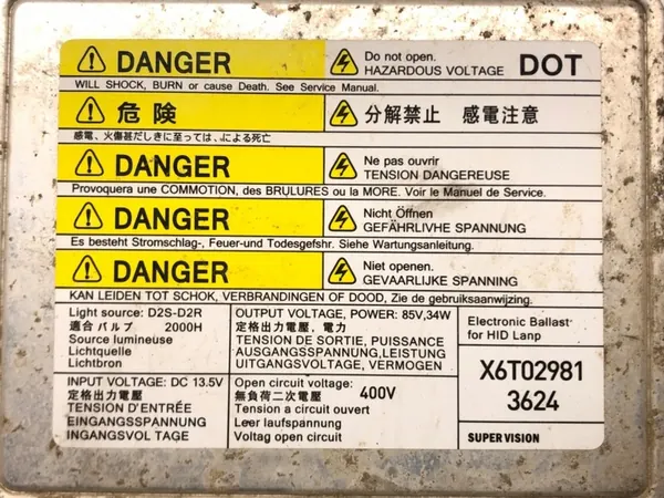 Balasto Xenón Mazda 3 2003-2009 image 4