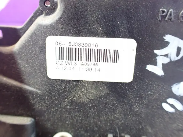 Rechts Heckschloss Skoda Fabia II 5D 6 Pins 5J0839016 image 6