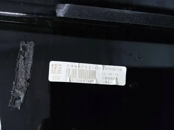 BMW X6 G06 bakrutslist vänster OEM 7446211 image 6