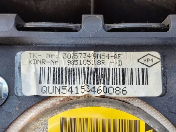 Bestuurdersairbag OEM 985105118R voor Dacia Dokker/Lodgy/Sandero image 4
