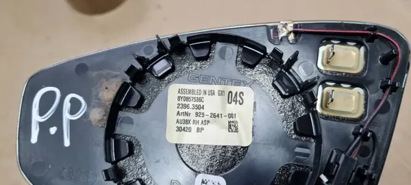 Audi OEM 8Y0857536C Spiegelglas Rechts Voor image 8