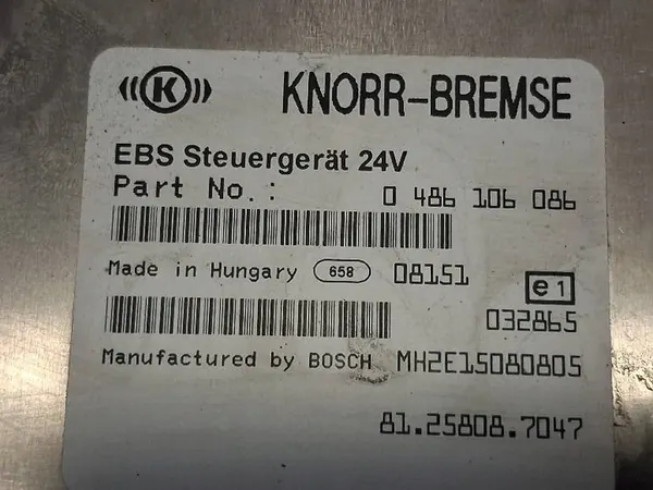 EBS Besturingsmodule MAN TGX image 3