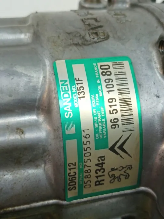 OEM 9651910980 Ilmastointikompressori Citroen C4 1.4 16V image 5