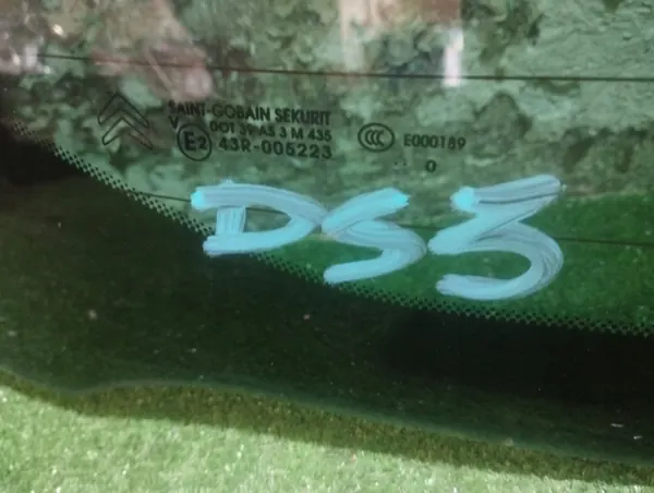 Achterruit OEM SZYBA TYŁ TYLNA voor Citroen DS3 image 8