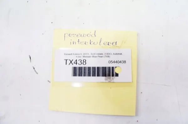 TX438 Renault Koleos II 2.0d Tubería Intercooler image 4