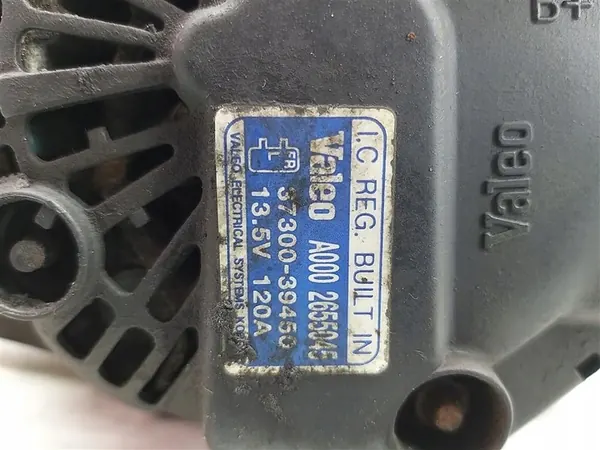 Vaihtovirtageneraattori Kia Sorento I 02-09 3.5 B VALEO 37300-39450 image 5